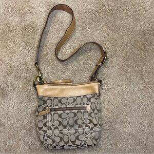 Coach Signature C Jacquard Medium Duffle Shoulder Bag